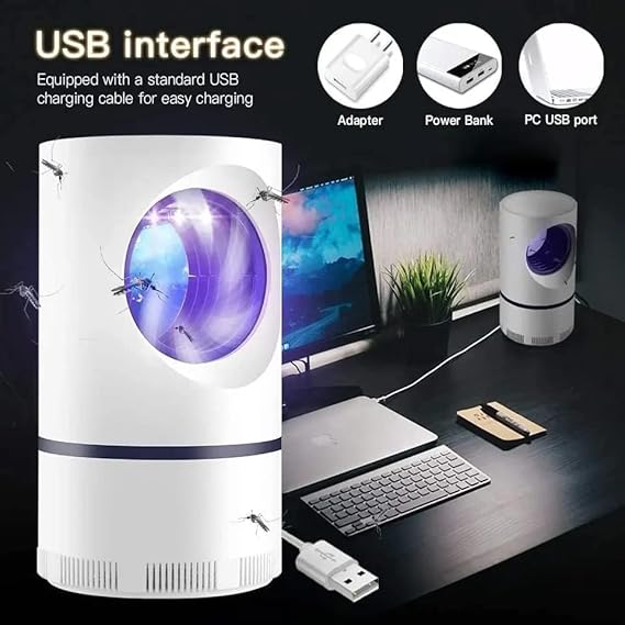 Mahin Electronic LED Mosquito Killer Machine trap lamp, USB