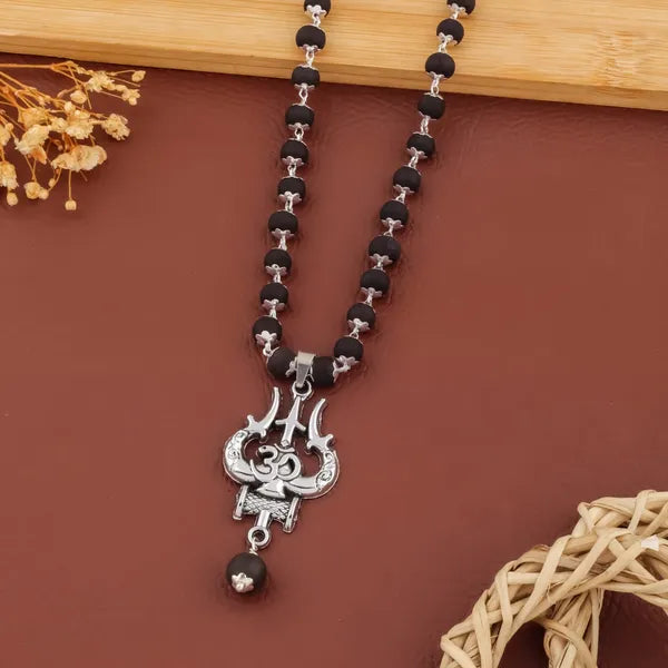 Om Shiva Trishool Karungali Mala